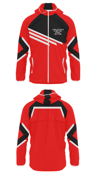 Windbreaker, South Western Senior High School Wrestling, Wrestling, Teamtime, Team time, sublimation, custom sports apparel, team uniforms, spirit wear, spiritwear, sports uniforms, custom shirts, team store, custom team store, fundraiser sports, apparel fundraiser