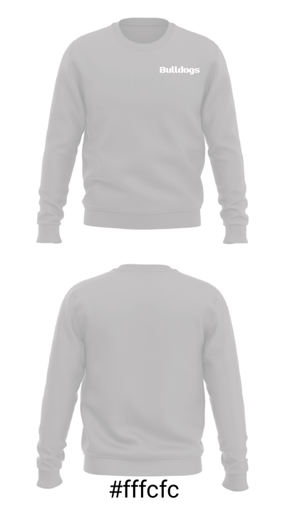 Bulldogs 76397224 Crew Neck Sweatshirt - 16