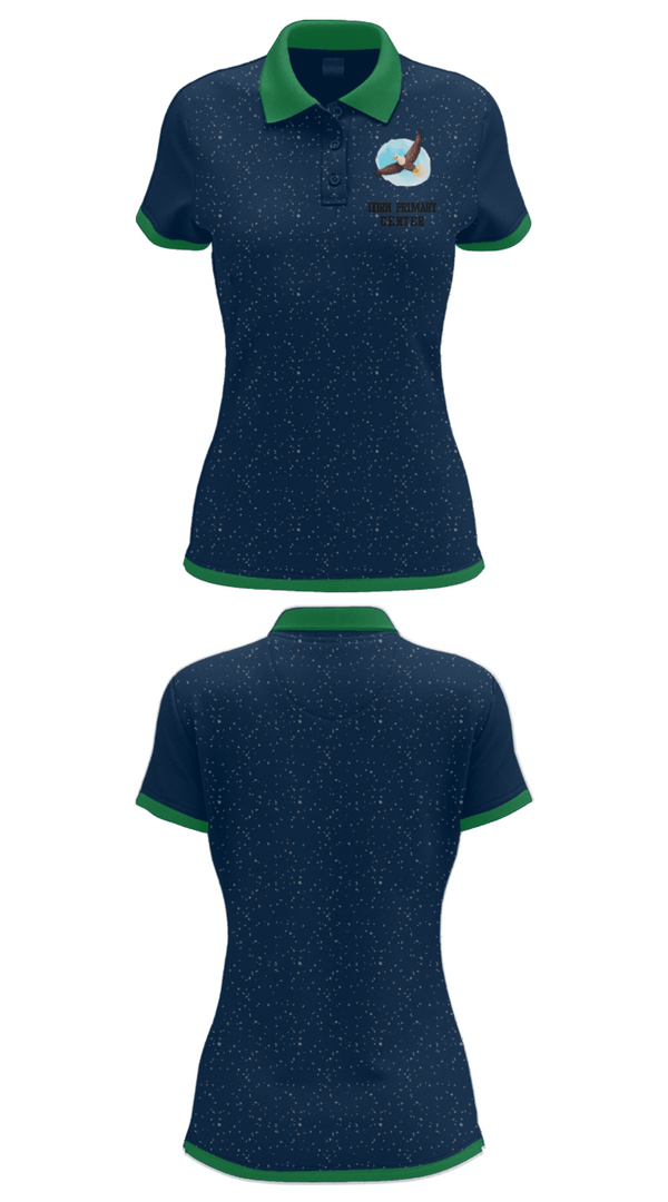 Women's Short Sleeve Performance Polo, Dorn Primary Center, Spirit Store, Teamtime, Team time, sublimation, custom sports apparel, team uniforms, spirit wear, spiritwear, sports uniforms, custom shirts, team store, custom team store, fundraiser sports, apparel fundraiser