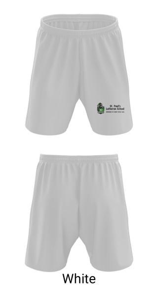 Athletic Shorts With Pockets, St Pauls Evangelical Lutheran School, Spirit Store, Teamtime, Team time, sublimation, custom sports apparel, team uniforms, spirit wear, spiritwear, sports uniforms, custom shirts, team store, custom team store, fundraiser sports, apparel fundraiser