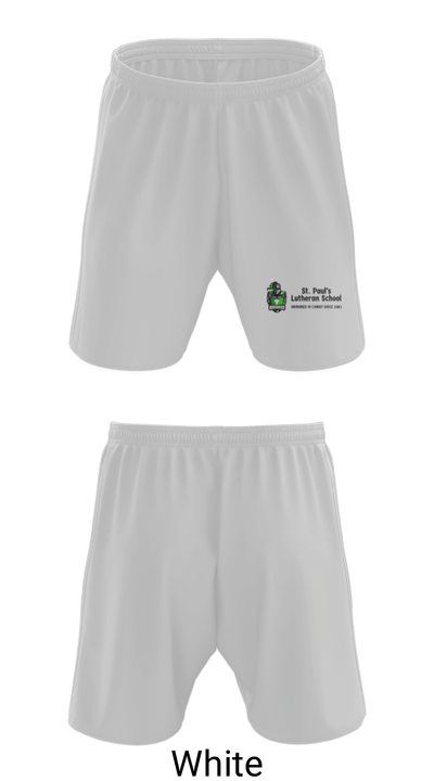 St Pauls Evangelical Lutheran School 11687523 Athletic Shorts With Pockets - 1