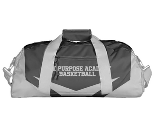 Duffle Bag, Max Purpose Academy Basketball, Men's Basketball, Teamtime, Team time, sublimation, custom sports apparel, team uniforms, spirit wear, spiritwear, sports uniforms, custom shirts, team store, custom team store, fundraiser sports, apparel fundraiser