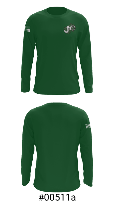 Williamsburg Charter High School Basketball 20625622 Long Sleeve Performance Shirt - 18