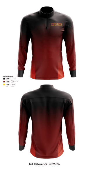 Quarter Zip Jacket, DB Elite, Men's Basketball, Teamtime, Team time, sublimation, custom sports apparel, team uniforms, spirit wear, spiritwear, sports uniforms, custom shirts, team store, custom team store, fundraiser sports, apparel fundraiser