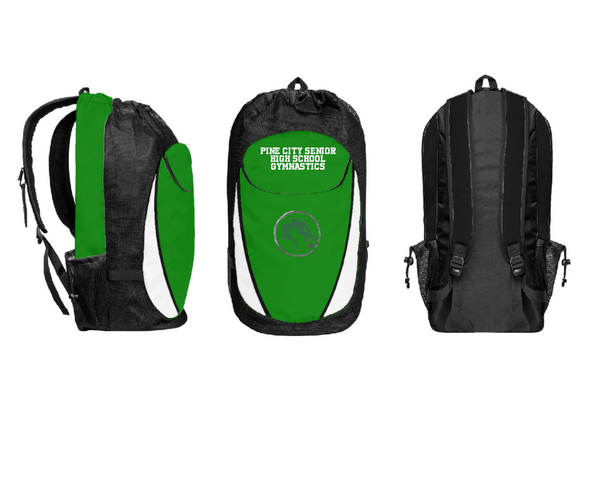 Gear Bag, Pine City Senior High School Gymnastics, Spirit Store, Teamtime, Team time, sublimation, custom sports apparel, team uniforms, spirit wear, spiritwear, sports uniforms, custom shirts, team store, custom team store, fundraiser sports, apparel fundraiser