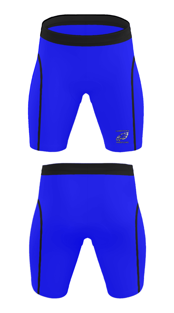 Men's Compression Shorts, Landstown Eagles Wrestling Club, Wrestling, Teamtime, Team time, sublimation, custom sports apparel, team uniforms, spirit wear, spiritwear, sports uniforms, custom shirts, team store, custom team store, fundraiser sports, apparel fundraiser