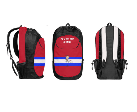 Gear Bag, Cambridge Squash, Tennis, Teamtime, Team time, sublimation, custom sports apparel, team uniforms, spirit wear, spiritwear, sports uniforms, custom shirts, team store, custom team store, fundraiser sports, apparel fundraiser