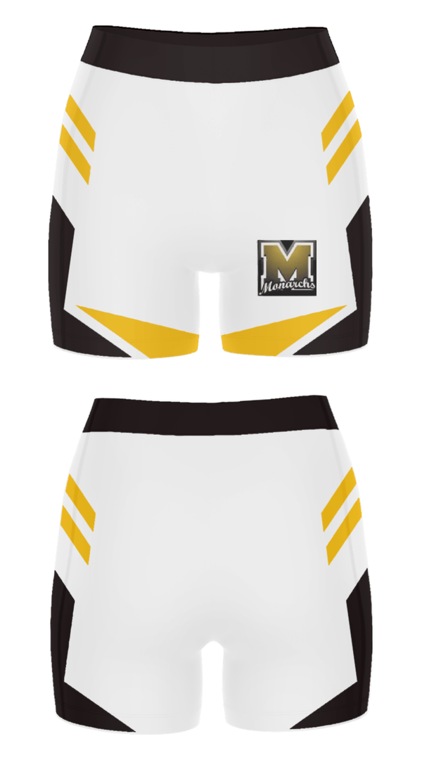 Women's Compression Shorts, Manning Junior High School Basketball, Women's Basketball, Teamtime, Team time, sublimation, custom sports apparel, team uniforms, spirit wear, spiritwear, sports uniforms, custom shirts, team store, custom team store, fundraiser sports, apparel fundraiser