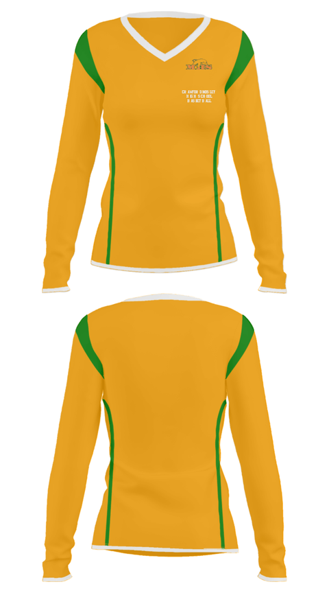 Women's Long Sleeve Vneck Shirt, Crawford Mosley High School Basketball, Men's Basketball, Teamtime, Team time, sublimation, custom sports apparel, team uniforms, spirit wear, spiritwear, sports uniforms, custom shirts, team store, custom team store, fundraiser sports, apparel fundraiser