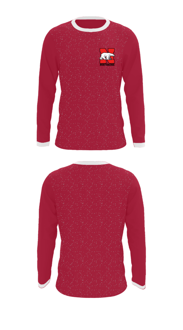 Long Sleeve Performance Shirt, Northridge High School, Spirit Store, Teamtime, Team time, sublimation, custom sports apparel, team uniforms, spirit wear, spiritwear, sports uniforms, custom shirts, team store, custom team store, fundraiser sports, apparel fundraiser
