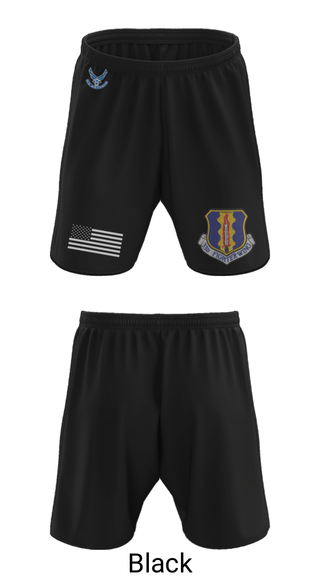 Athletic Shorts With Pockets, 33rd Tactical Fighter Wing, Air Force, Teamtime, Team time, sublimation, custom sports apparel, team uniforms, spirit wear, spiritwear, sports uniforms, custom shirts, team store, custom team store, fundraiser sports, apparel fundraiser