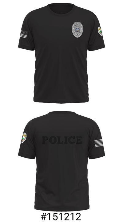 TAYLORSVILLE POLICE DEPARTMENT 5910107 Short Sleeve Performance Shirt - 6