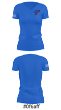 Pascagoula Track and Field 15202969 Women's Short Sleeve V-neck Shirt - 21
