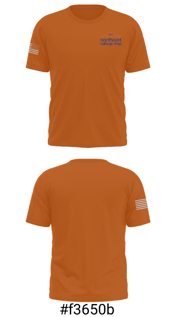 Short Sleeve Performance Shirt, Northeast College Preparatory Charter School, Spirit Store, Teamtime, Team time, sublimation, custom sports apparel, team uniforms, spirit wear, spiritwear, sports uniforms, custom shirts, team store, custom team store, fundraiser sports, apparel fundraiser