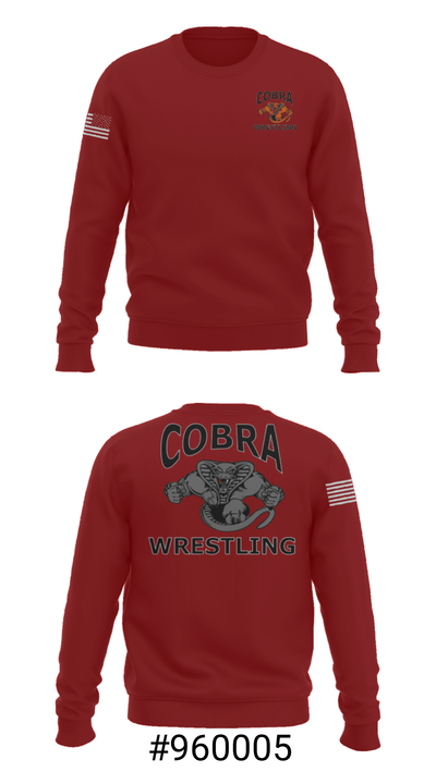Cobra Wrestling Club 82904372 Crew Neck Sweatshirt - 16