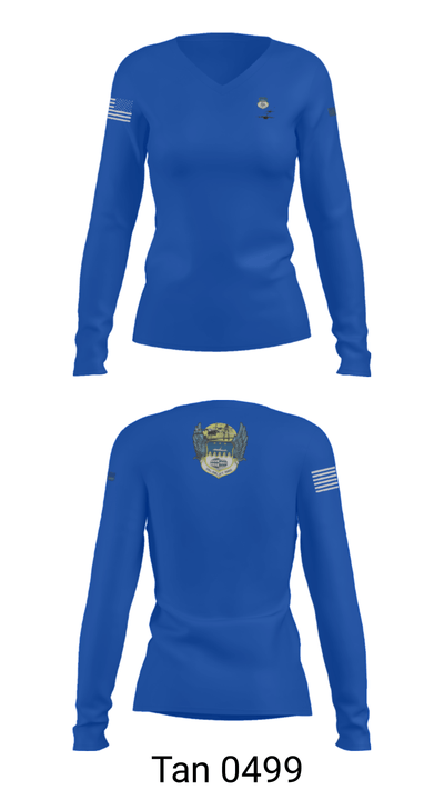 315th Airlift Wing/315th Maintenance Group 82634422 Women's Long Sleeve V-neck Shirt - 41