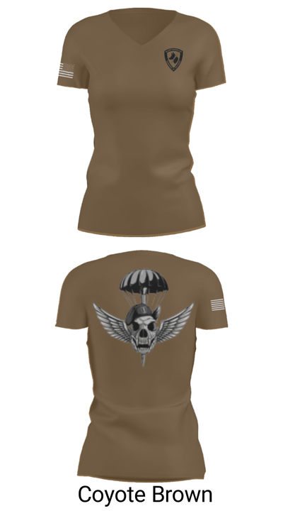 550TH MWD DET 84609332 Women's Short Sleeve V-neck Shirt - 12