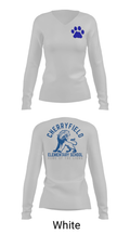 Cherryfield Elementary School 53264844 Women's Long Sleeve V-neck Shirt - 6