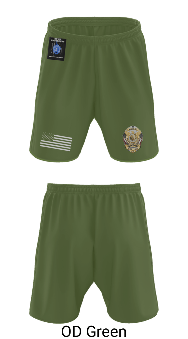 Athletic Shorts With Pockets, Rowe Enforcers, Police, Teamtime, Team time, sublimation, custom sports apparel, team uniforms, spirit wear, spiritwear, sports uniforms, custom shirts, team store, custom team store, fundraiser sports, apparel fundraiser
