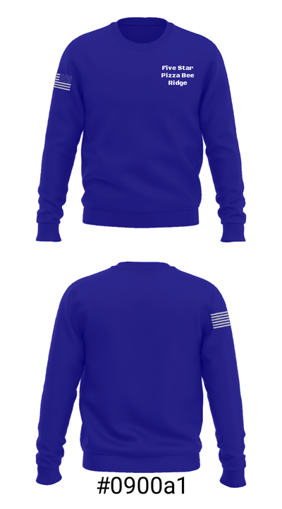 Five Star Pizza Bee Ridge 59216420 Crew Neck Sweatshirt - 16