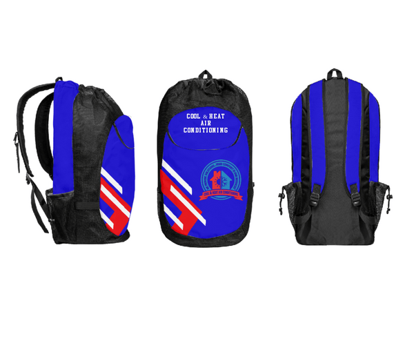 Gear Bag, Cool & Heat Air Conditioning, , Teamtime, Team time, sublimation, custom sports apparel, team uniforms, spirit wear, spiritwear, sports uniforms, custom shirts, team store, custom team store, fundraiser sports, apparel fundraiser