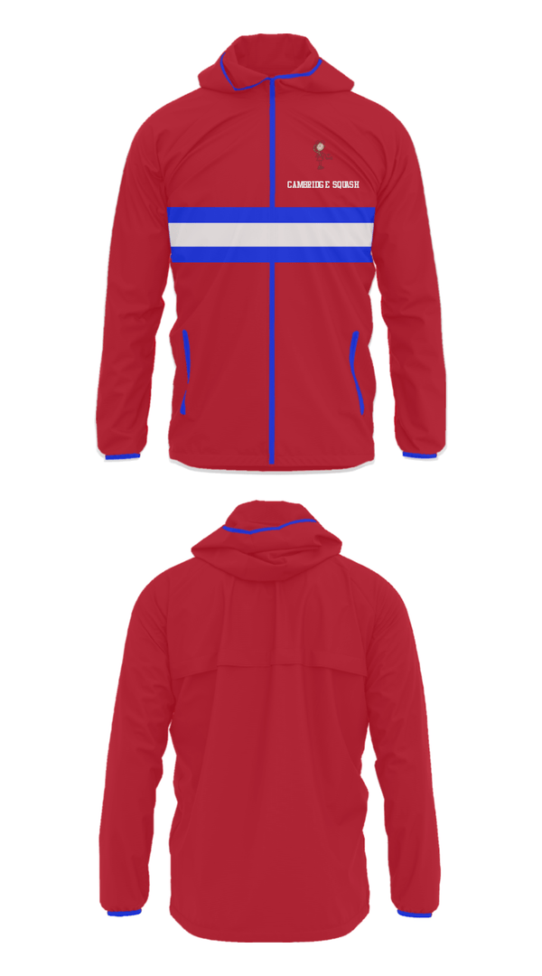 Windbreaker, Cambridge Squash, Tennis, Teamtime, Team time, sublimation, custom sports apparel, team uniforms, spirit wear, spiritwear, sports uniforms, custom shirts, team store, custom team store, fundraiser sports, apparel fundraiser