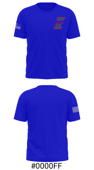 Short Sleeve Performance Shirt, Immanuel High School Wrestling, Wrestling, Teamtime, Team time, sublimation, custom sports apparel, team uniforms, spirit wear, spiritwear, sports uniforms, custom shirts, team store, custom team store, fundraiser sports, apparel fundraiser