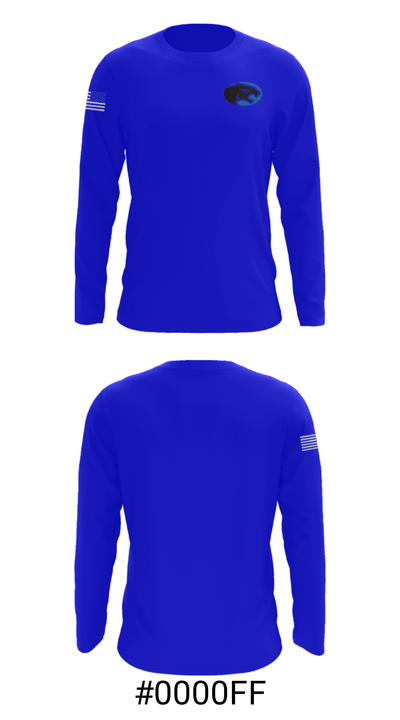 Paradise Honors High School 70999622 Long Sleeve Performance Shirt - 18