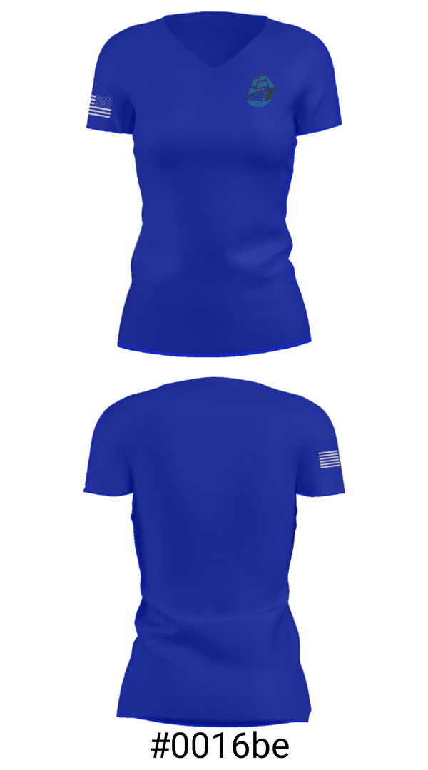 Women's Short Sleeve Vneck Shirt, Clear-Creek Amana Middle School Basketball, Men's Basketball, Teamtime, Team time, sublimation, custom sports apparel, team uniforms, spirit wear, spiritwear, sports uniforms, custom shirts, team store, custom team store, fundraiser sports, apparel fundraiser