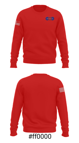 Crew Neck Sweatshirt, Dove Science Academy Middle School-OKC, Spirit Store, Teamtime, Team time, sublimation, custom sports apparel, team uniforms, spirit wear, spiritwear, sports uniforms, custom shirts, team store, custom team store, fundraiser sports, apparel fundraiser
