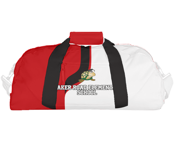 Duffle Bag, Shaker Road Elementary School, Spirit Store, Teamtime, Team time, sublimation, custom sports apparel, team uniforms, spirit wear, spiritwear, sports uniforms, custom shirts, team store, custom team store, fundraiser sports, apparel fundraiser