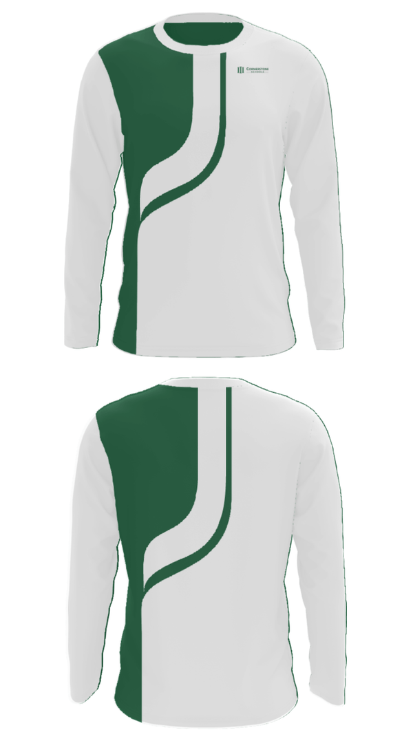 Long Sleeve Performance Shirt, Cornerstone Jefferson-Douglass Academy, Spirit Store, Teamtime, Team time, sublimation, custom sports apparel, team uniforms, spirit wear, spiritwear, sports uniforms, custom shirts, team store, custom team store, fundraiser sports, apparel fundraiser