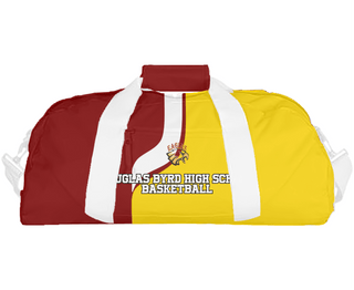 Duffle Bag, Douglas Byrd High School Basketball, Men's Basketball, Teamtime, Team time, sublimation, custom sports apparel, team uniforms, spirit wear, spiritwear, sports uniforms, custom shirts, team store, custom team store, fundraiser sports, apparel fundraiser