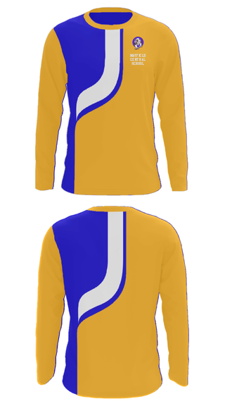 Long Sleeve Performance Shirt, Mayfield Central School, Spirit Store, Teamtime, Team time, sublimation, custom sports apparel, team uniforms, spirit wear, spiritwear, sports uniforms, custom shirts, team store, custom team store, fundraiser sports, apparel fundraiser