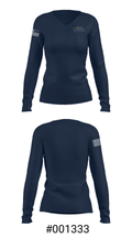 Saseas Titans Athletics 68551742 Women's Long Sleeve V-neck Shirt - 20