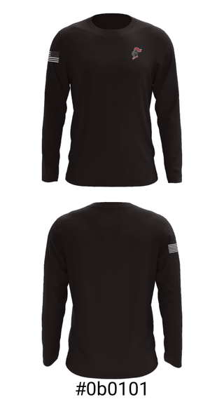 Long Sleeve Performance Shirt, Dekalb High School Wrestling, Wrestling, Teamtime, Team time, sublimation, custom sports apparel, team uniforms, spirit wear, spiritwear, sports uniforms, custom shirts, team store, custom team store, fundraiser sports, apparel fundraiser