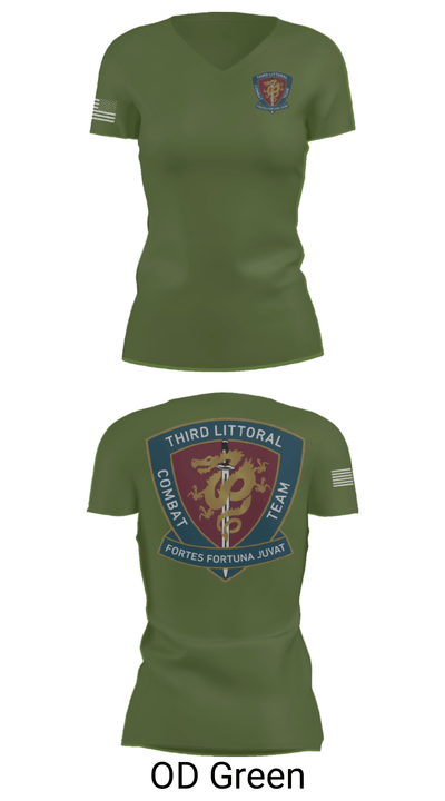 3rd LCT 36532313 Women's Short Sleeve V-neck Shirt - 28