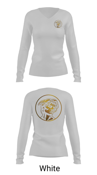 Women's Long Sleeve Vneck Shirt, Hermes Endurance, Cross Country, Teamtime, Team time, sublimation, custom sports apparel, team uniforms, spirit wear, spiritwear, sports uniforms, custom shirts, team store, custom team store, fundraiser sports, apparel fundraiser