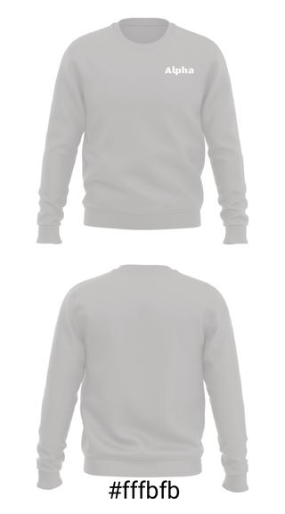 Crew Neck Sweatshirt, , Air Force, Teamtime, Team time, sublimation, custom sports apparel, team uniforms, spirit wear, spiritwear, sports uniforms, custom shirts, team store, custom team store, fundraiser sports, apparel fundraiser