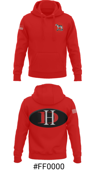 Aurora Junior High School Basketball 76390681 Hoodie - 17