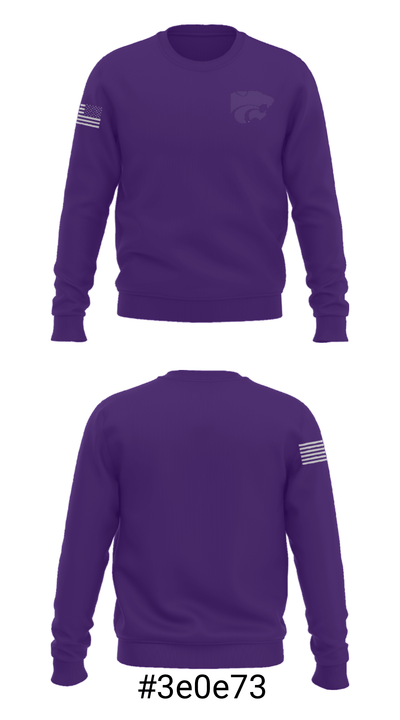 Keystone High School Wrestling 52875425 Crew Neck Sweatshirt - 16