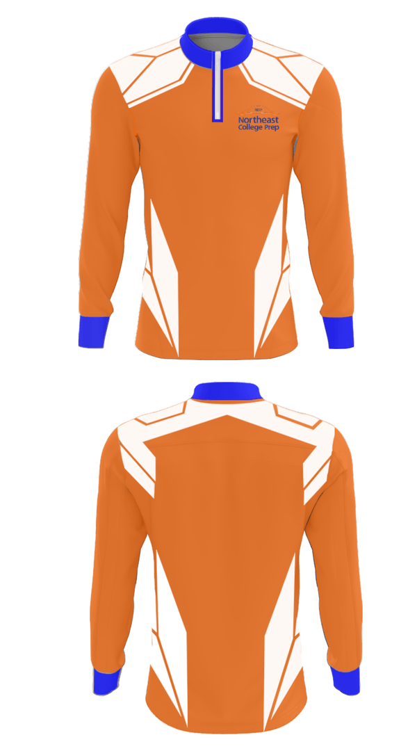 Quarter Zip Jacket, Northeast College Preparatory Charter School, Spirit Store, Teamtime, Team time, sublimation, custom sports apparel, team uniforms, spirit wear, spiritwear, sports uniforms, custom shirts, team store, custom team store, fundraiser sports, apparel fundraiser