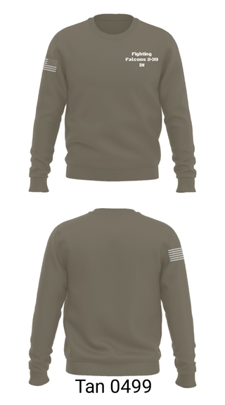Crew Neck Sweatshirt, , Army, Teamtime, Team time, sublimation, custom sports apparel, team uniforms, spirit wear, spiritwear, sports uniforms, custom shirts, team store, custom team store, fundraiser sports, apparel fundraiser