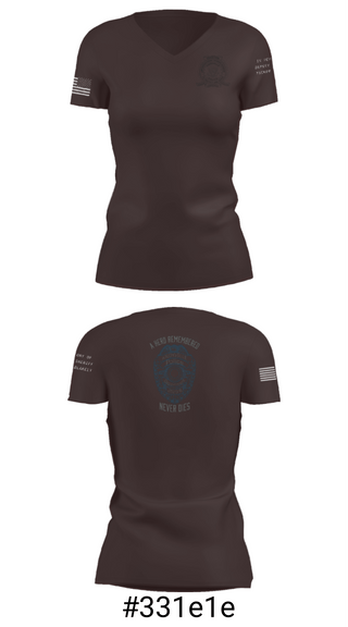 Women's Short Sleeve Vneck Shirt, 2023-B BRC, Police, Teamtime, Team time, sublimation, custom sports apparel, team uniforms, spirit wear, spiritwear, sports uniforms, custom shirts, team store, custom team store, fundraiser sports, apparel fundraiser