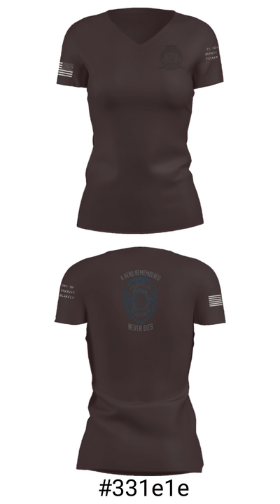 2023-B BRC 27271641 Women's Short Sleeve V-neck Shirt - 4