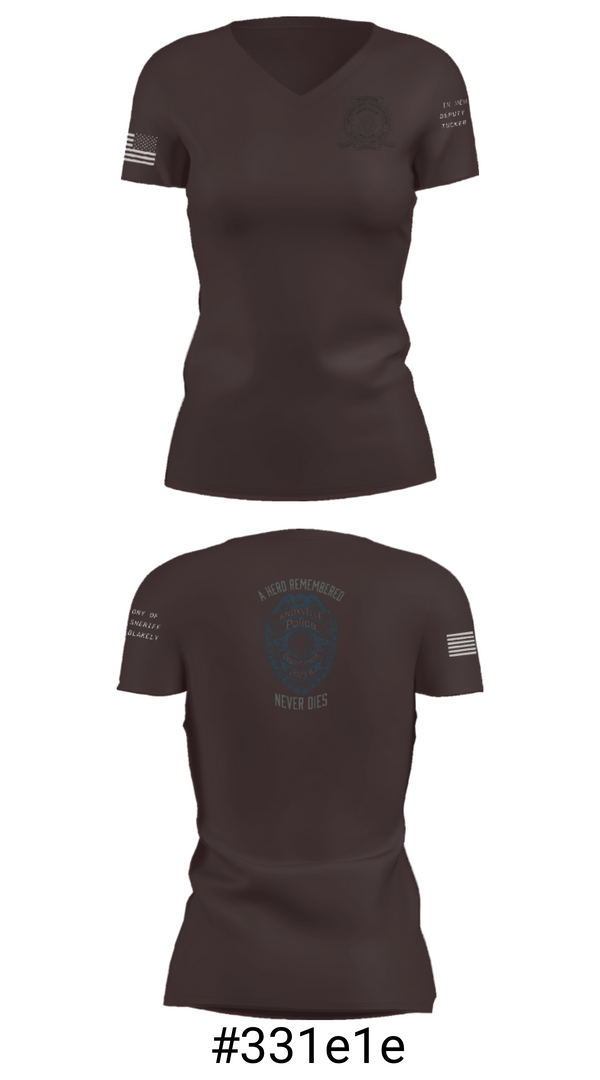 Women's Short Sleeve Vneck Shirt, 2023-B BRC, Police, Teamtime, Team time, sublimation, custom sports apparel, team uniforms, spirit wear, spiritwear, sports uniforms, custom shirts, team store, custom team store, fundraiser sports, apparel fundraiser