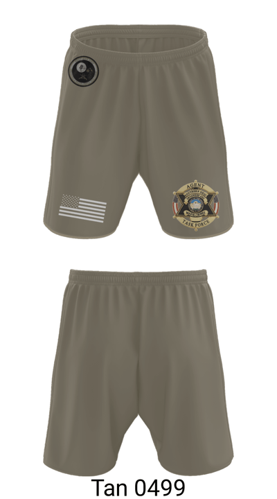 Southern Ohio Organized and Major Crimes Task Force 32942427 Athletic Shorts With Pockets - 37