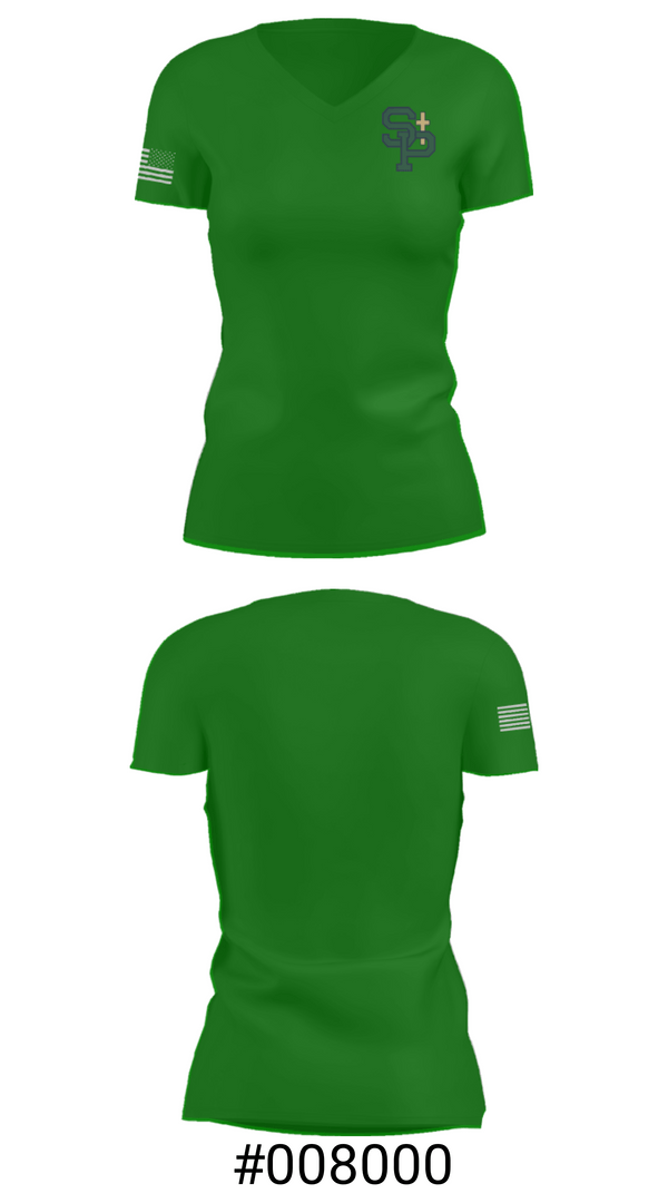 Women's Short Sleeve Vneck Shirt, St Patrick Catholic High School Basketball, Men's Basketball, Teamtime, Team time, sublimation, custom sports apparel, team uniforms, spirit wear, spiritwear, sports uniforms, custom shirts, team store, custom team store, fundraiser sports, apparel fundraiser