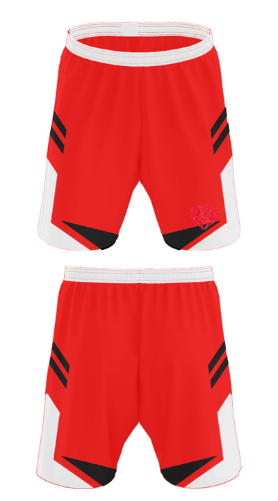 Northside High School Wrestling 9792405 Athletic Shorts With Pockets - 32