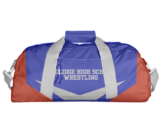 Duffle Bag, Coolidge High School Wrestling, Wrestling, Teamtime, Team time, sublimation, custom sports apparel, team uniforms, spirit wear, spiritwear, sports uniforms, custom shirts, team store, custom team store, fundraiser sports, apparel fundraiser